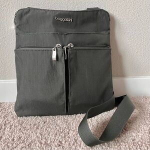 Grey Baggallini Horizon Crossbody Bag